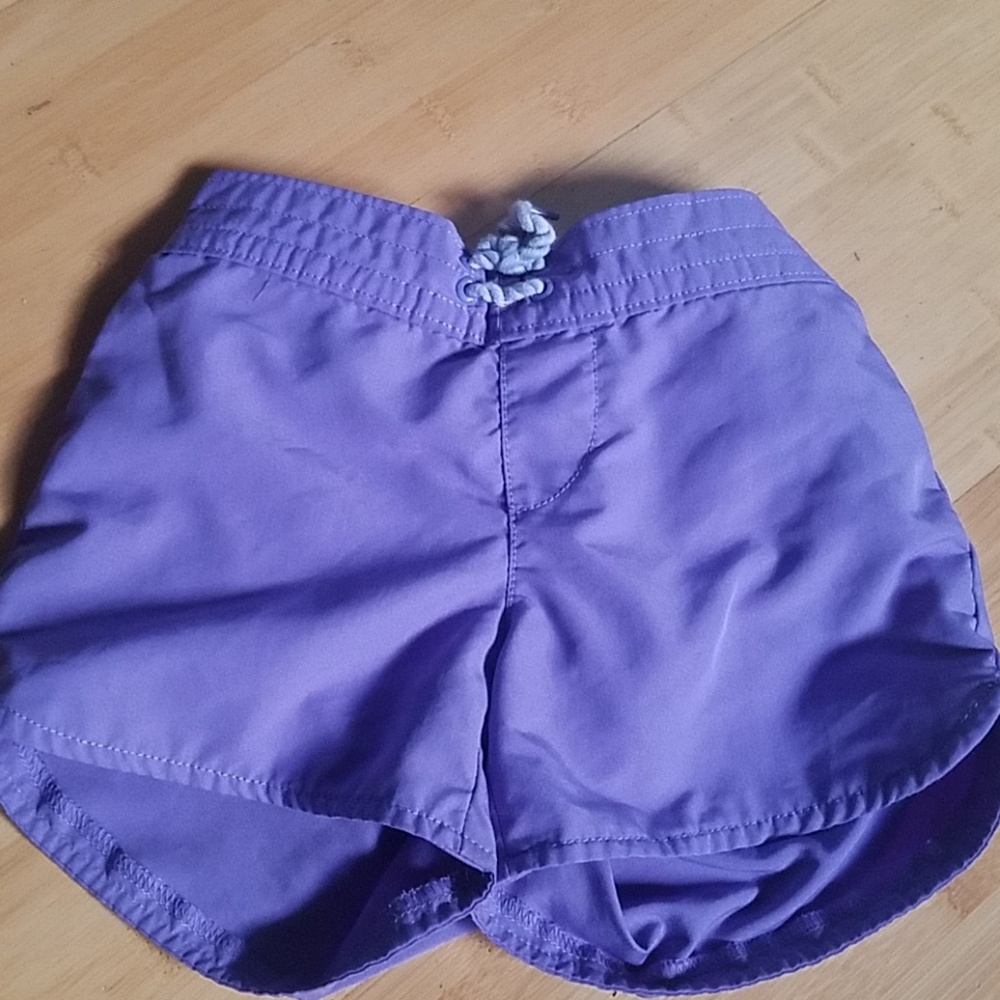 Girls swim shorts board shorts size 6